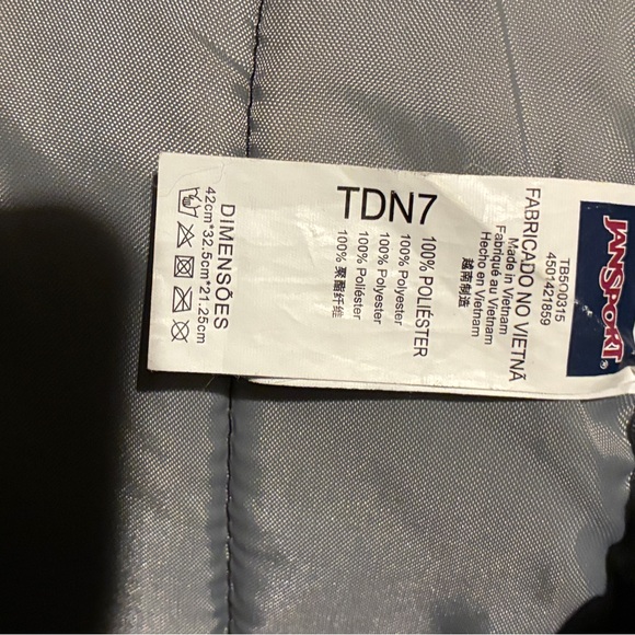 JanSport Big Student Charcoal Backpack - Picture 6 of 11